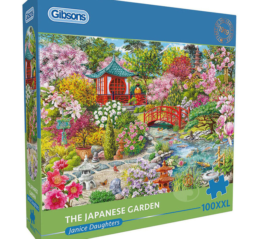 Gibsons The Japanese Garden Puzzle 100pcs XXL