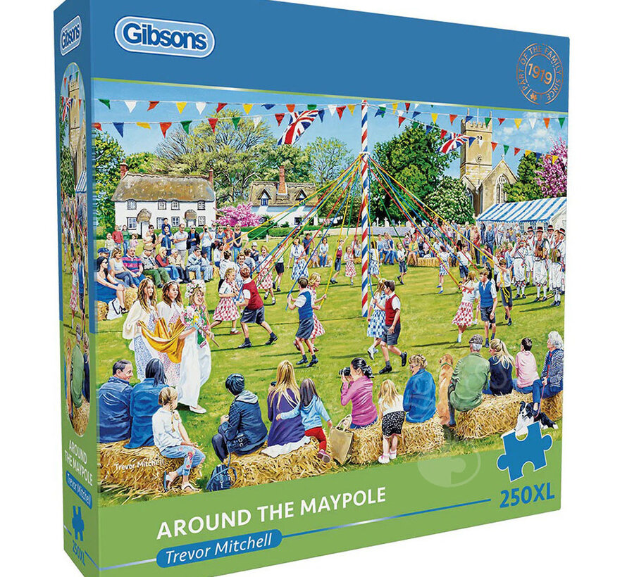 Gibsons Around the Maypole Puzzle 250pcs XXL