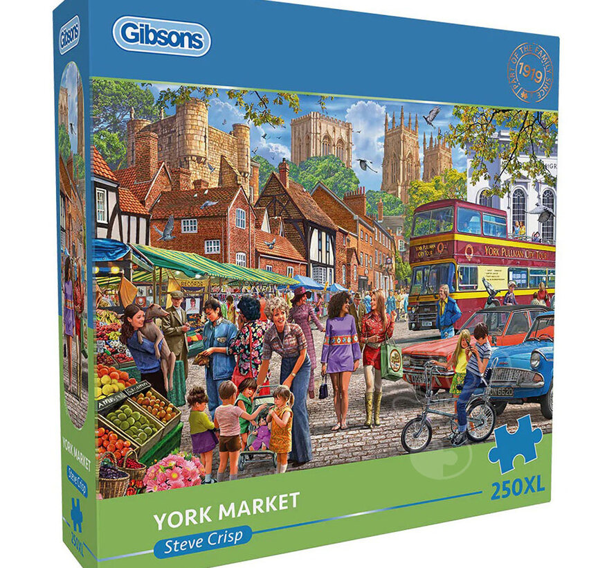 Gibsons York Market Puzzle 250pcs XXL