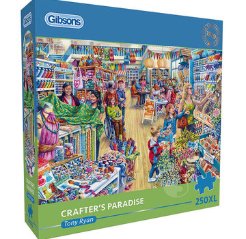 Gibsons Gibsons Crafter's Paradise Puzzle 250pcs XXL