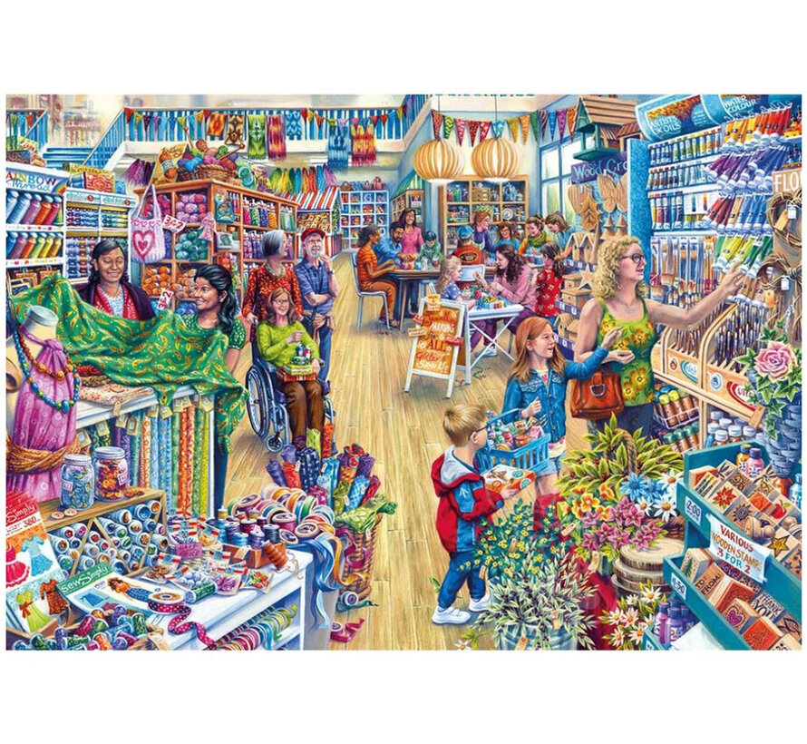 Gibsons Crafter's Paradise Puzzle 250pcs XXL