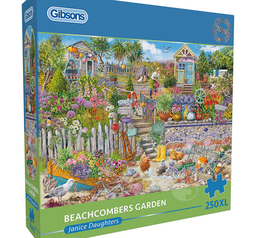 Gibsons Beachcombers GardenPuzzle 250pcs XXL