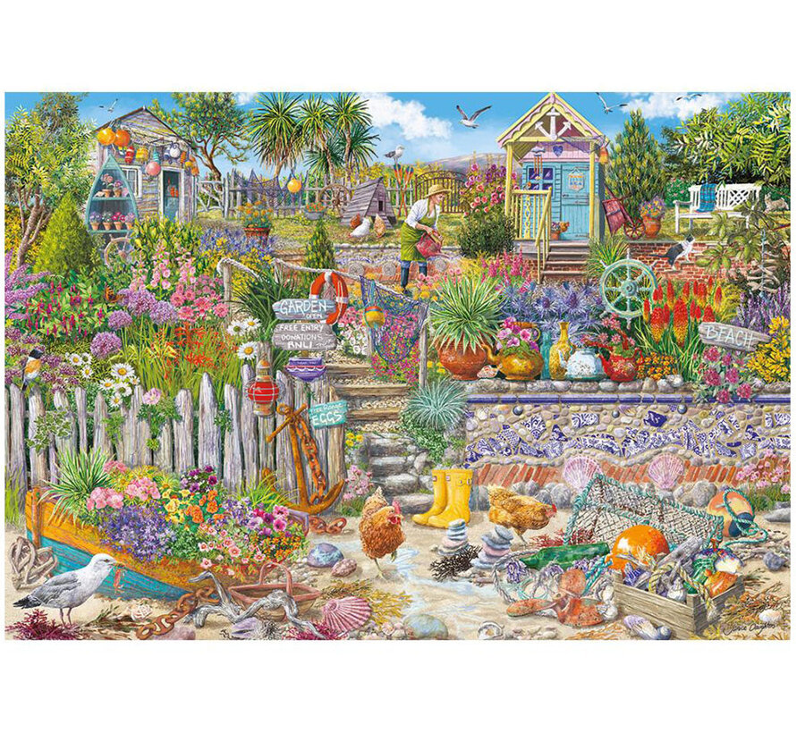 Gibsons Beachcombers GardenPuzzle 250pcs XXL