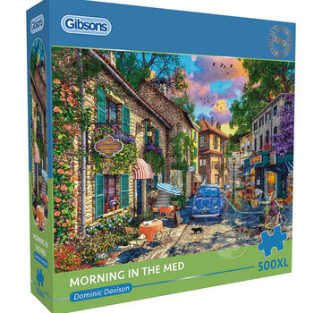 Gibsons Gibsons Morning in the Med Puzzle 500pcs XL