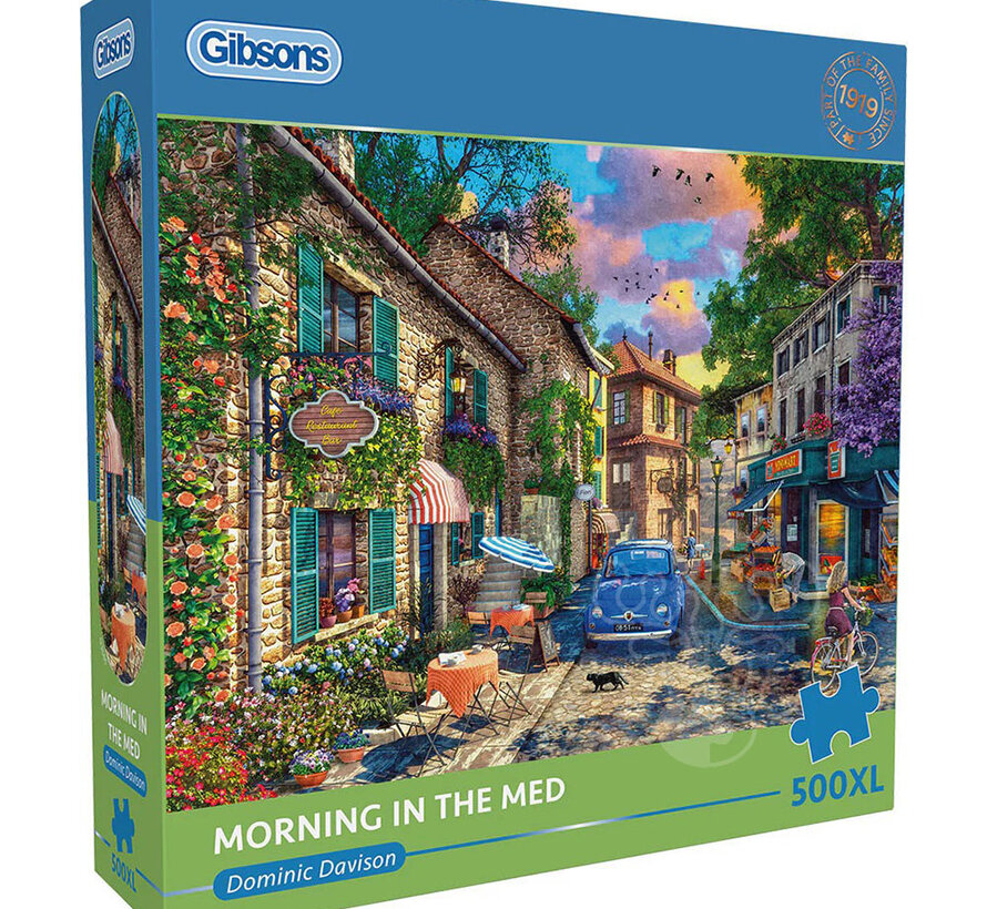 Gibsons Morning in the Med Puzzle 500pcs XL