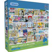 Gibsons Gibsons Bright Lights & Big Cities Puzzle 500pcs XL