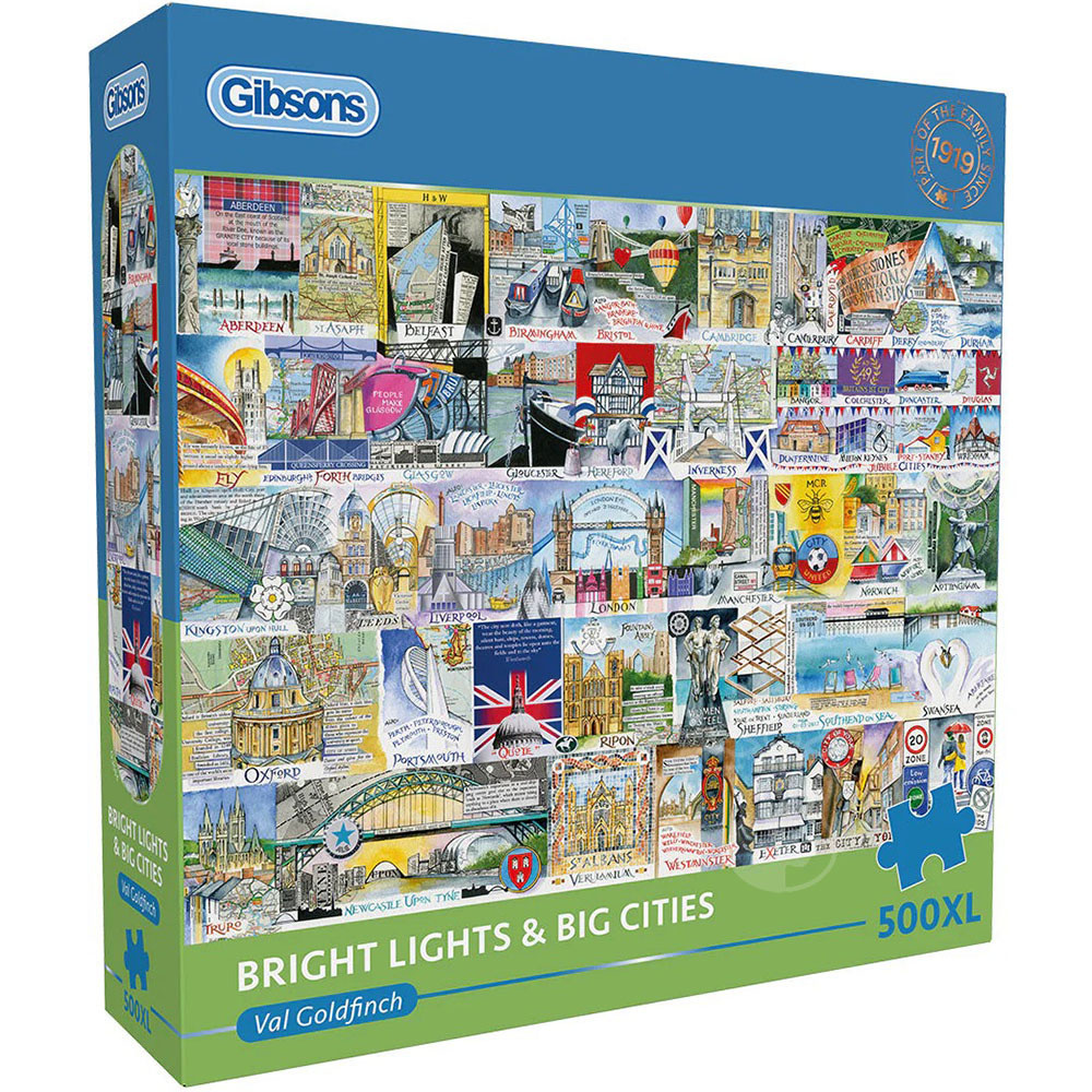 Puzzle Gibsons Architettura Di Parigi - 500 Pezzi - 48x34 Cm - Con Poster - Eco-friendly - 4