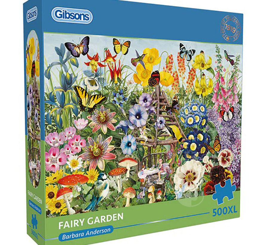 Gibsons Fairy Garden Puzzle 500pcs XL