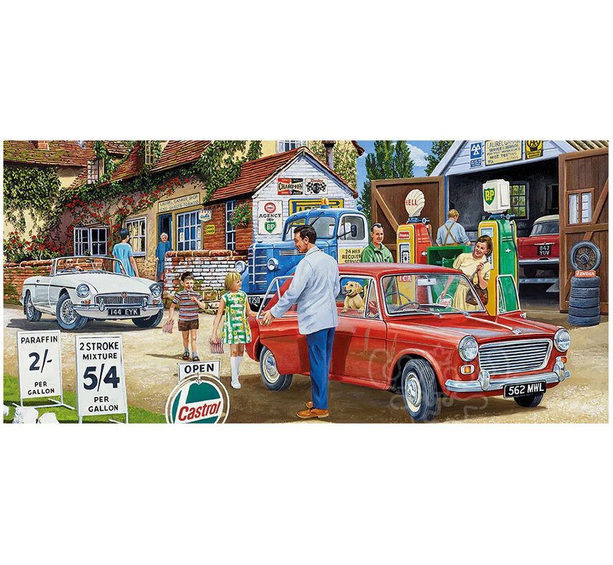 Gibsons Filling Up for the Trip Puzzle 636pcs