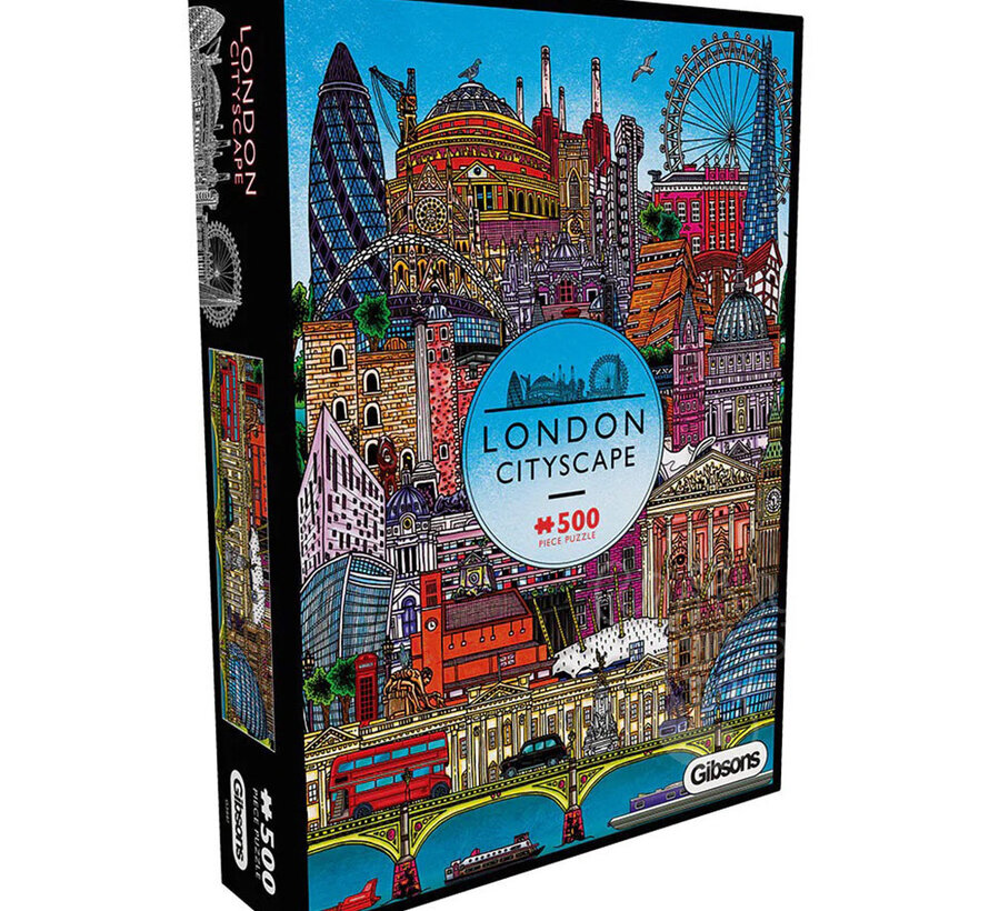 Gibsons London Cityscape Puzzle 500pcs