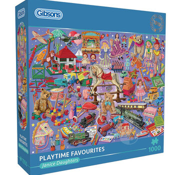 Gibsons Gibsons Playtime Favourites Puzzle 1000pcs