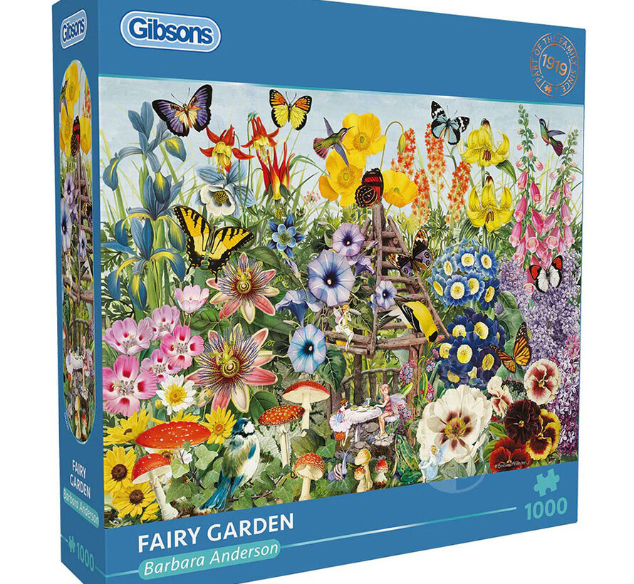 Gibsons Fairy Garden Puzzle 1000pcs