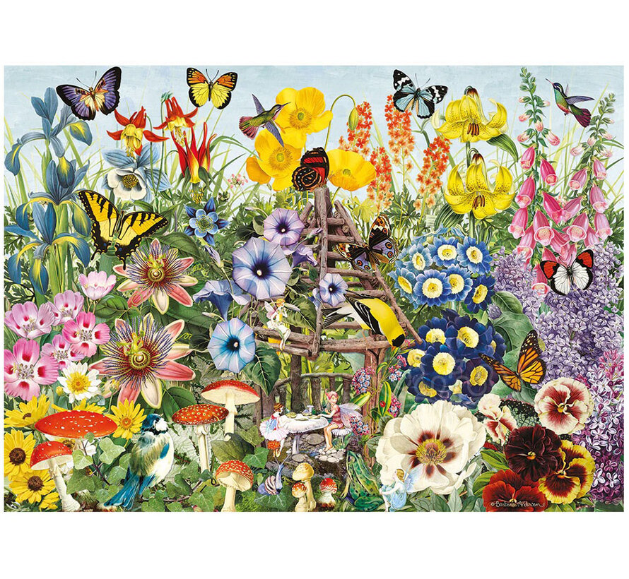 Gibsons Fairy Garden Puzzle 1000pcs