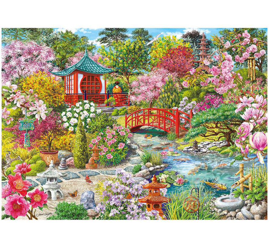 Gibsons The Japanese Garden Puzzle 1000pcs