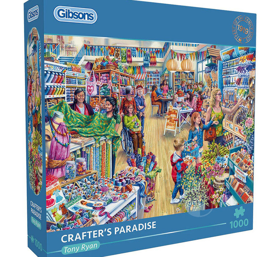 Gibsons Crafter's Paradise Puzzle 1000pcs