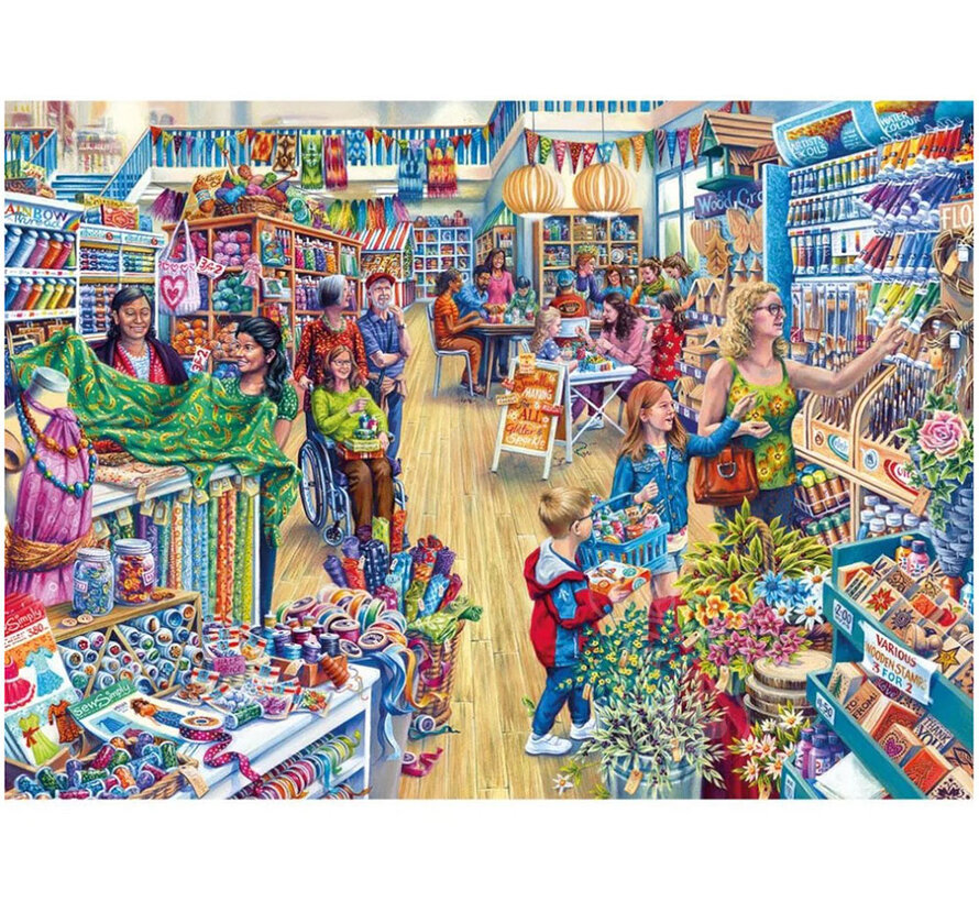 Gibsons Crafter's Paradise Puzzle 1000pcs