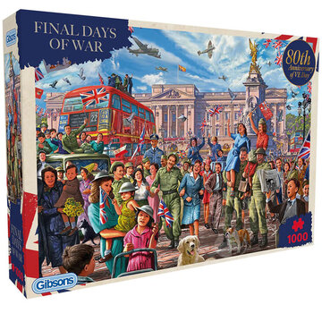 Gibsons Gibsons Final Days of War Puzzle 1000pcs