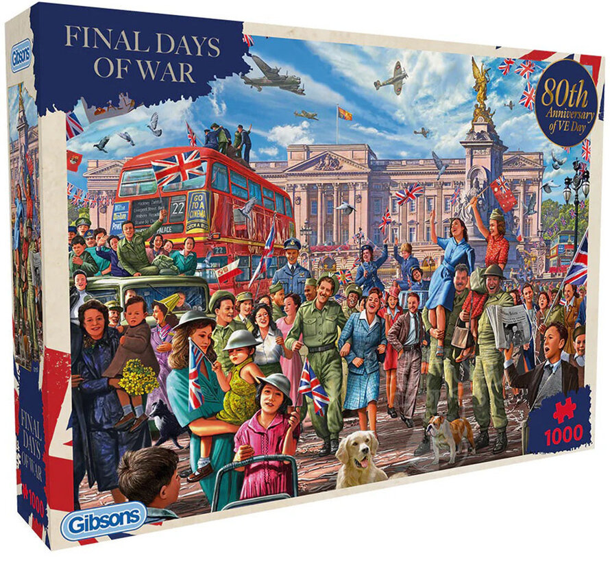 Gibsons Final Days of War Puzzle 1000pcs