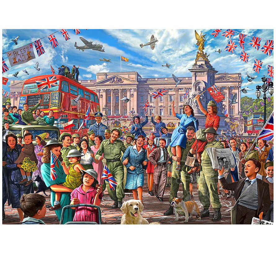 Gibsons Final Days of War Puzzle 1000pcs