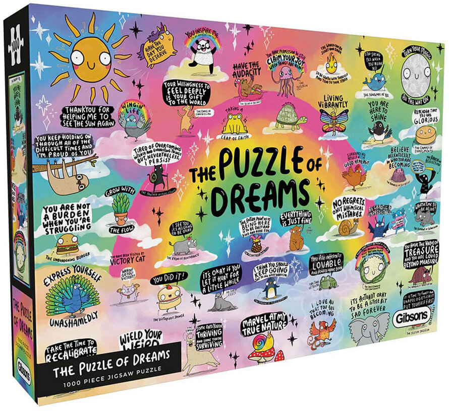 Gibsons The Puzzle of Dreams Puzzle 1000pcs