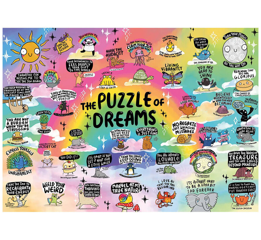 Gibsons The Puzzle of Dreams Puzzle 1000pcs