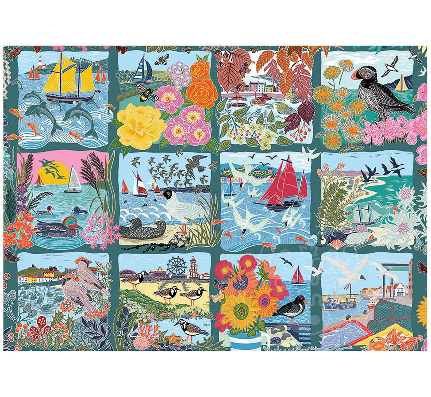 Gibsons Coastal Calling Puzzle 1000pcs