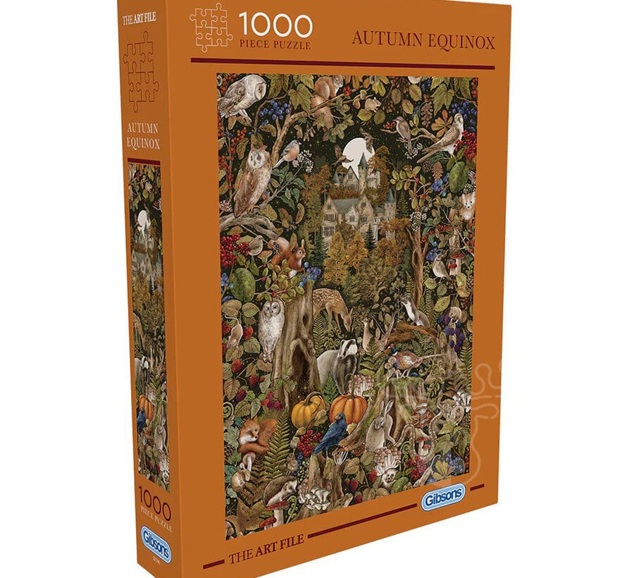 Gibsons The Art File: Autumn Equinox Puzzle 1000pcs