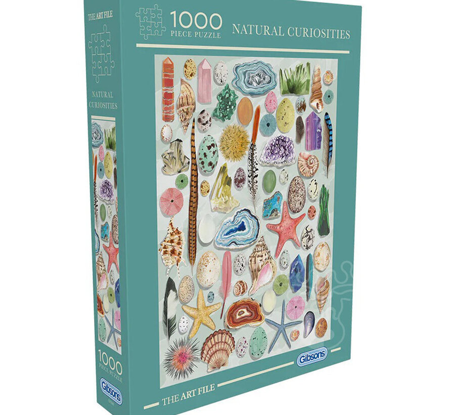 Gibsons The Art File: Natural Curiosities Puzzle 1000pcs