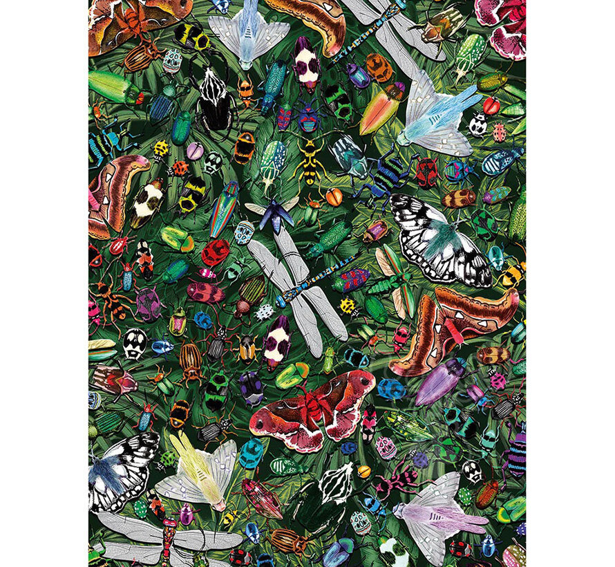 Gibsons The Art File: Winged Wonders Puzzle 1000pcs
