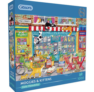 Gibsons Gibsons Moggies & Kittens Puzzle 1000pcs
