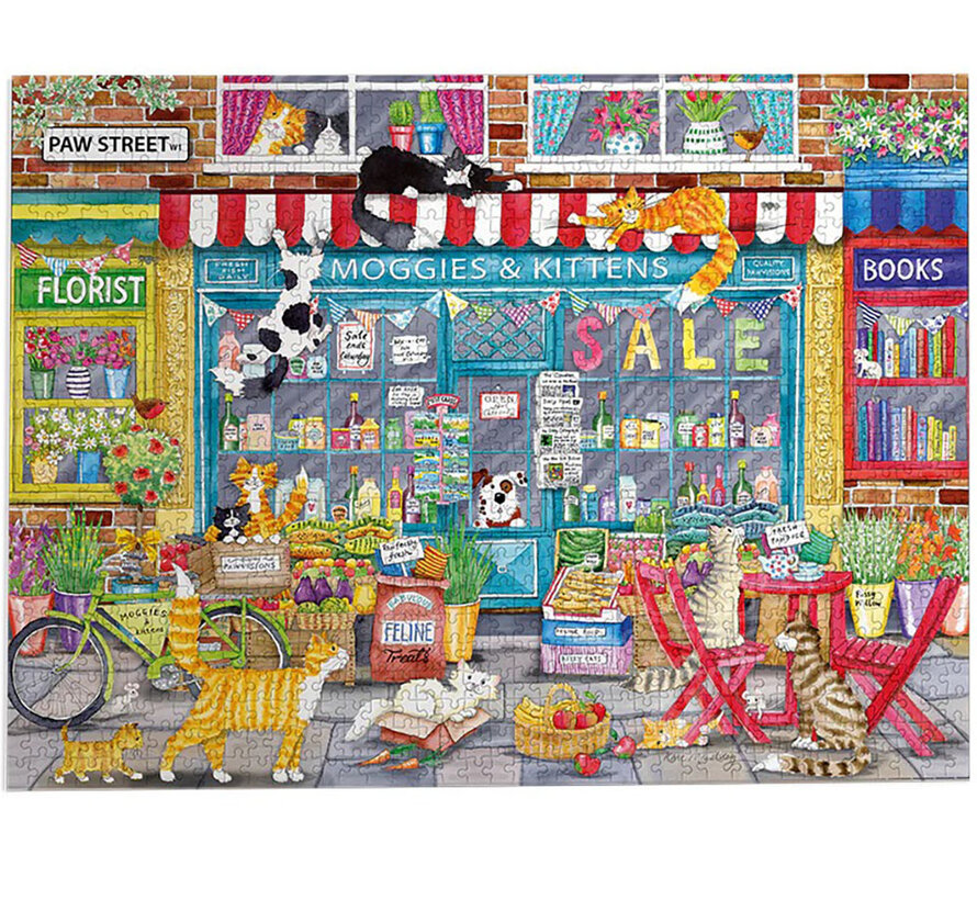 Gibsons Moggies & Kittens Puzzle 1000pcs