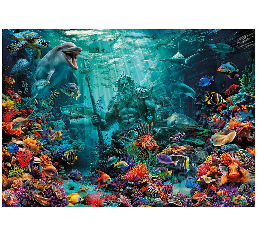 Educa Coral Reef Poseidon Puzzle 1000pcs