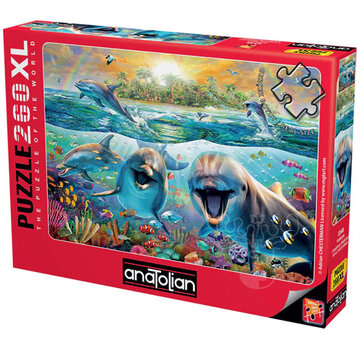 Anatolian Anatolian Laughing Dolphins Puzzle 260pcs