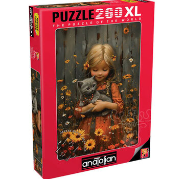 Anatolian Anatolian Cute Girl Puzzle 260pcs