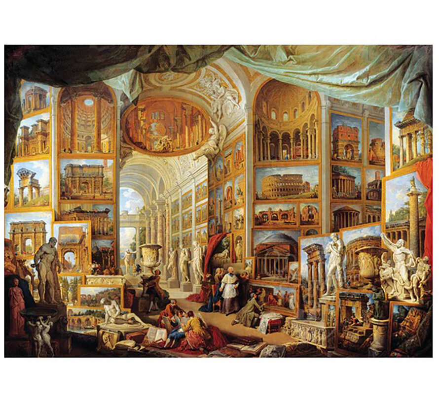 Anatolian Interior Of An Imaginary Picture Gallery Puzzle 1000pcs