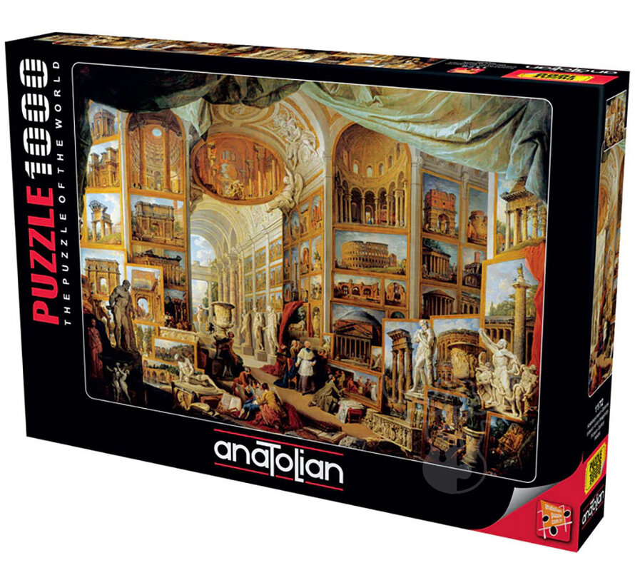 Anatolian Interior Of An Imaginary Picture Gallery Puzzle 1000pcs