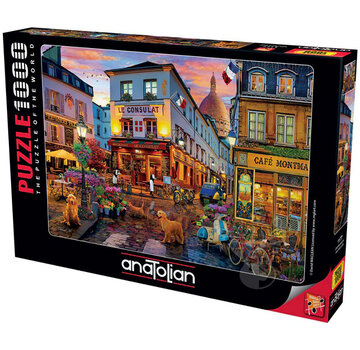Anatolian Anatolian Cafe Montmartre Puzzle 1000pcs