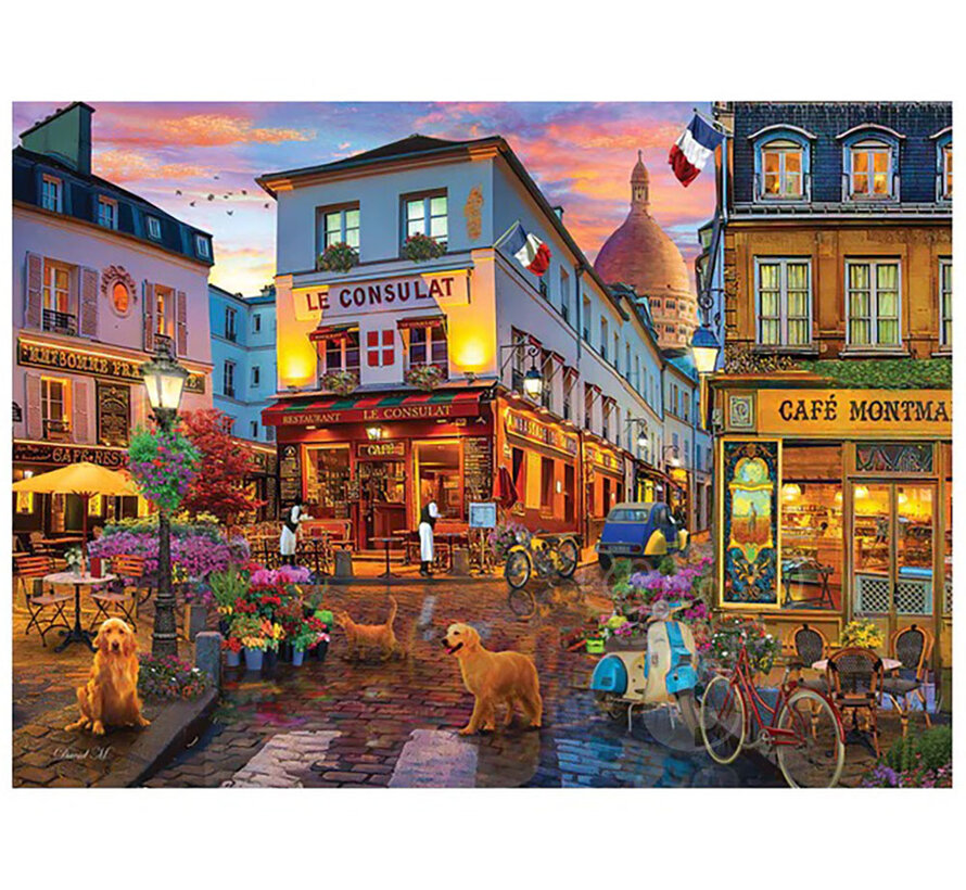 Anatolian Cafe Montmartre Puzzle 1000pcs