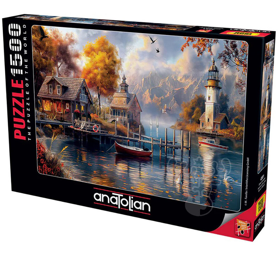 Anatolian Autumn At The Lake Puzzle 1500pcs