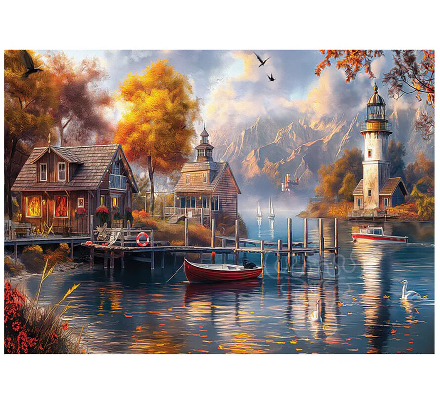 Anatolian Autumn At The Lake Puzzle 1500pcs