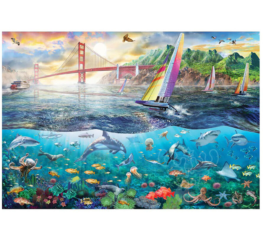 Anatolian Frisco Bay Bridge  Puzzle 2000pcs