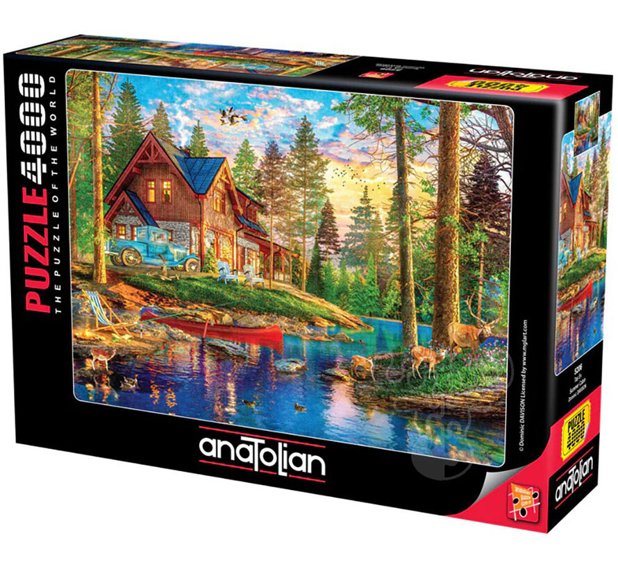 Anatolian Summer Cabin Puzzle 4000pcs