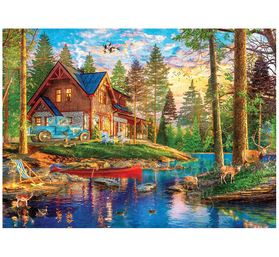 Anatolian Summer Cabin Puzzle 4000pcs