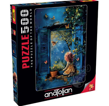 Anatolian Anatolian Blue Night Puzzle 500pcs