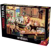 Anatolian FINAL SALE Anatolian Kitten Kitchen Capers Puzzle 700pcs