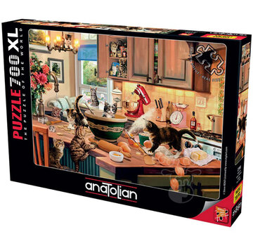 Anatolian FINAL SALE Anatolian Kitten Kitchen Capers Puzzle 700pcs
