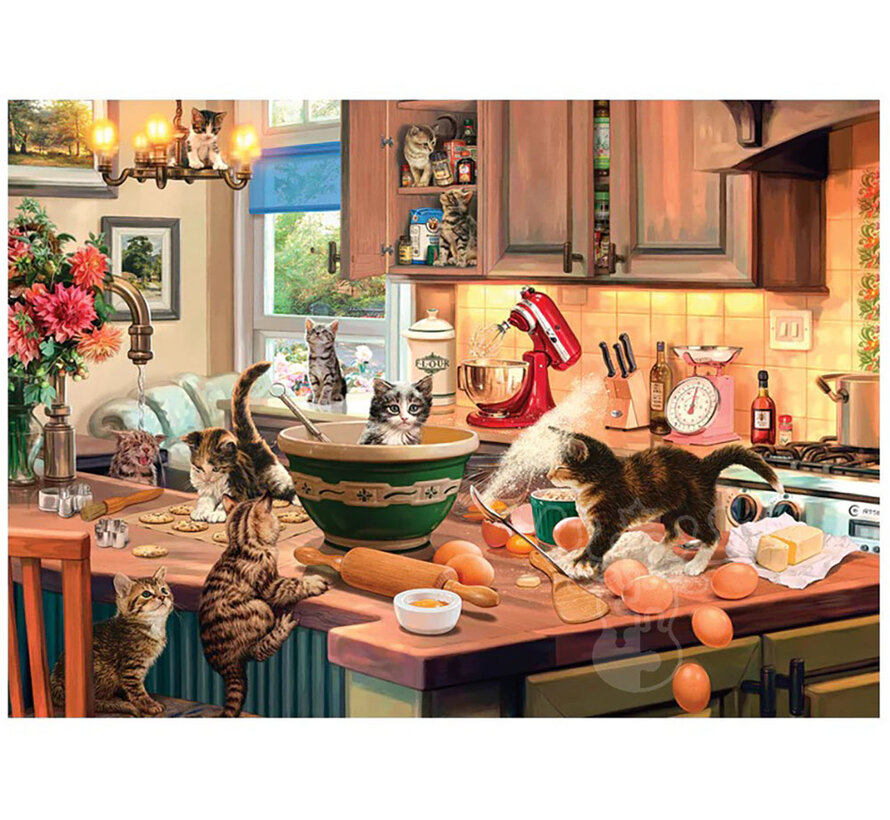 Anatolian Kitten Kitchen Capers Puzzle 700pcs