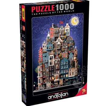 Anatolian Anatolian Amsterdam Starry Night Puzzle 1000pcs