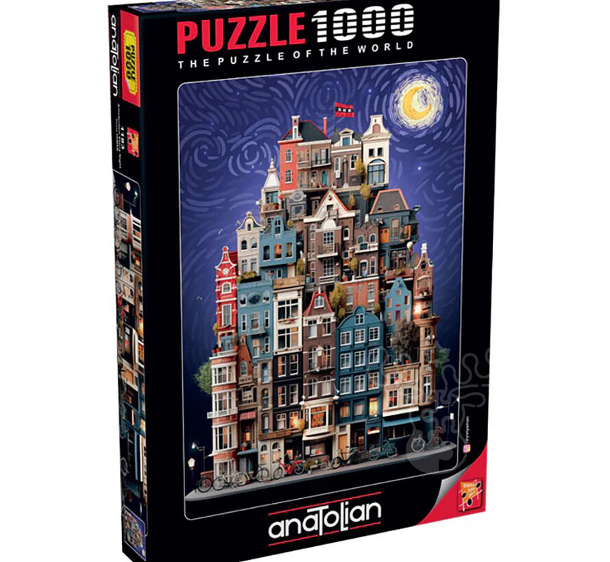 Anatolian Amsterdam Starry Night Puzzle 1000pcs