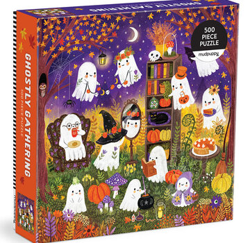 Mudpuppy Mudpuppy Ghostly Gathering Puzzle 500pcs